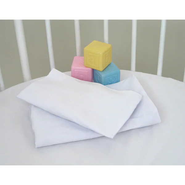 Badger Basket Fitted Sheets for Elite Oval Baby Bassinets (Set of 2)
