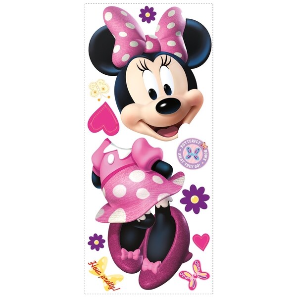 Mickey & Friends Minnie Bow-tique Peel & Stick Giant Wall Decal - Multi