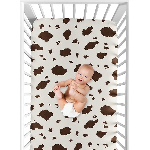 Sweet JoJo Designs Wild West Cowboy Fitted Crib Sheet