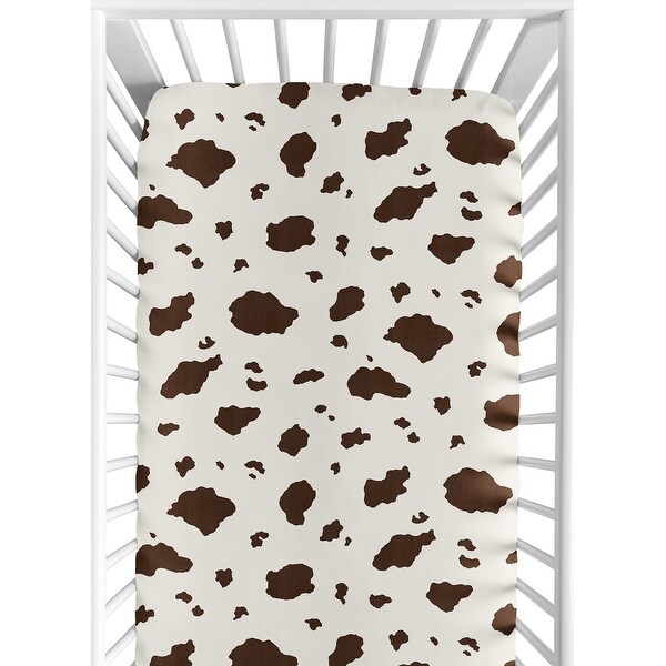 Sweet JoJo Designs Wild West Cowboy Fitted Crib Sheet