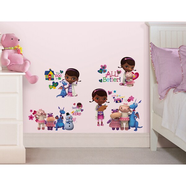 Doc McStuffins Peel & Stick Wall Decals 4 Doc McStuffins Peel & Stick Wall Decals