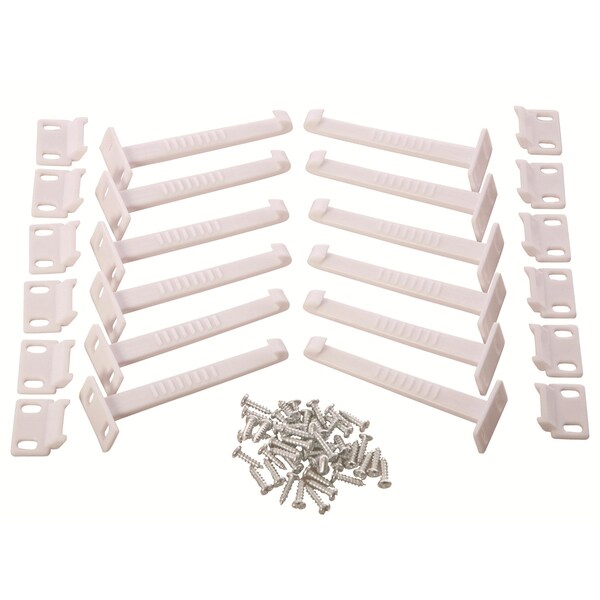 Dreambaby Safety Catches, Pack of 12