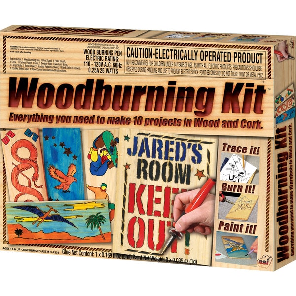 19 Piece Wood Burning Kit