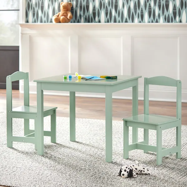 Simple Living White 3-piece Hayden Kids Table/Chair Set