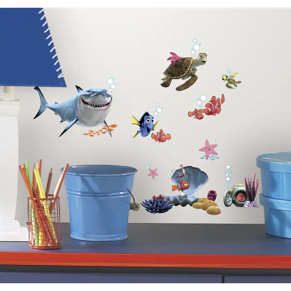 Finding Nemo Peel and Stick Wall Decals 4 Finding Nemo Peel and Stick Wall Decals