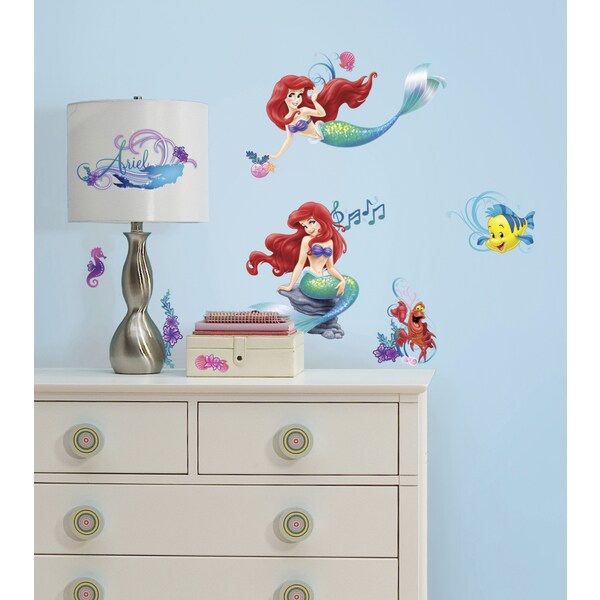 The Little Mermaid Peel and Stick Wall Decals