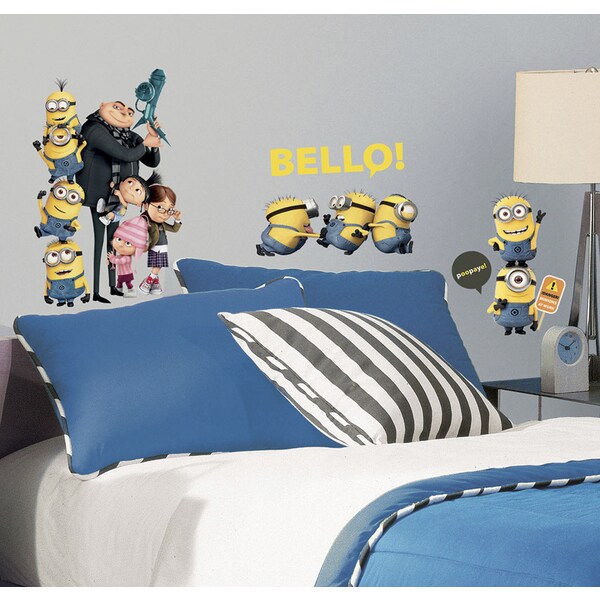 Despicable Me 2 Peel and Stick Wall Decals