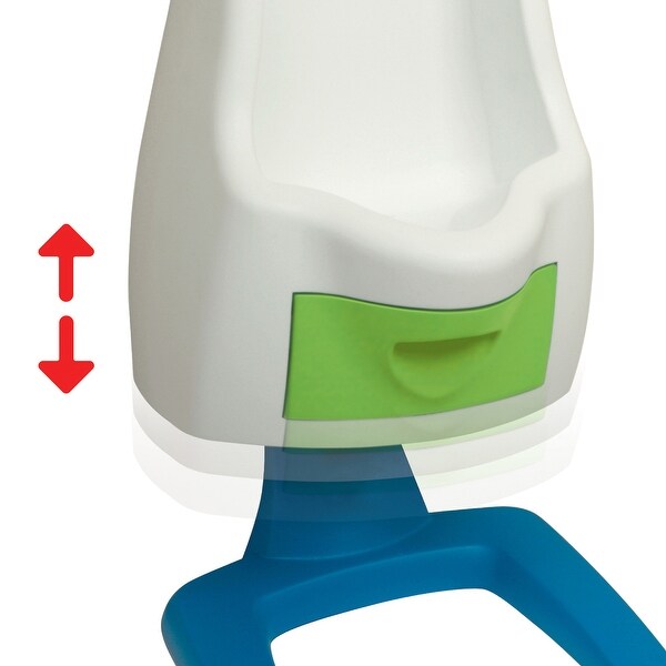 Peter Potty Flushable Toddler Urinal - White