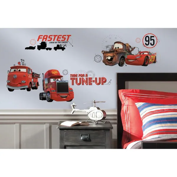 Disney Cars Friends to the Finish Peel and Stick Wall Decals