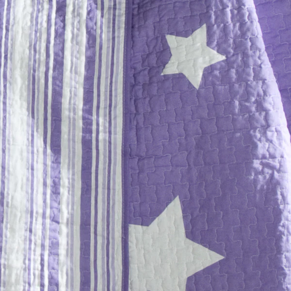 Lush Decor Star Pattern 3-piece Cotton Quilt Set