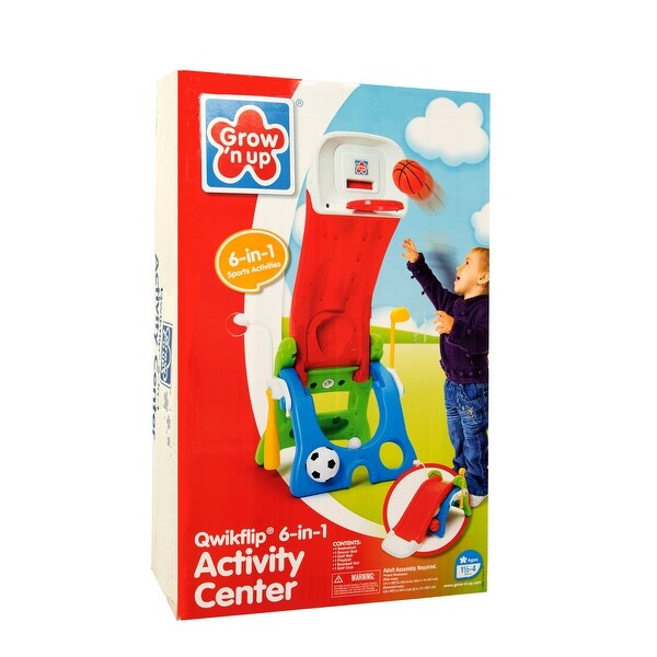 Grow'N Up Quick Flip 6-in-1 Sport Activity Center - N/A