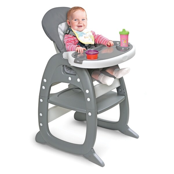 Badger Basket Envee II Baby High Chair with Playtable Conversion