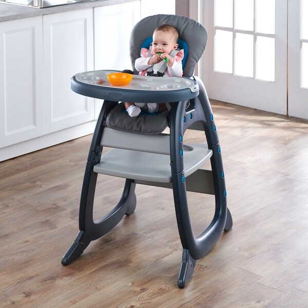 Badger Basket Envee II Baby High Chair with Playtable Conversion