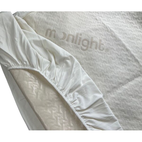 Moonlight Slumber Little Dreamer Naturals Organic Cotton Crib Mattress Cover 3 Moonlight Slumber Little Dreamer Naturals Organic Cotton Crib Mattress Cover