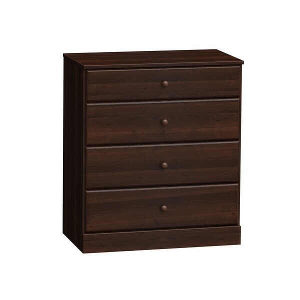Bella 4-Drawer Dresser, Espresso