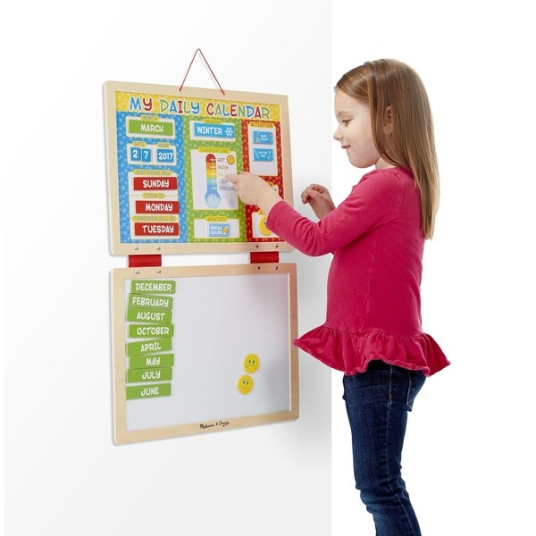 Melissa & Doug My First Daily Magnetic Calendar - Multi