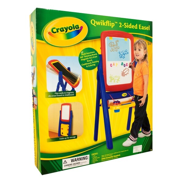 Crayola Children's Qwik Flip 2-sided Easel