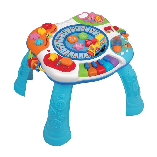 Letter, Train, and Piano Activity Table