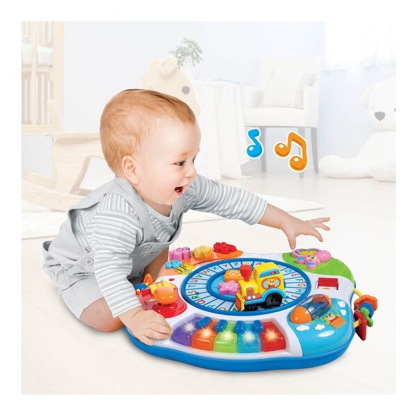 Letter, Train, and Piano Activity Table