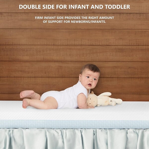 Dream On Me 2 in 1 Infant Crib and Toddler Bed Mattress