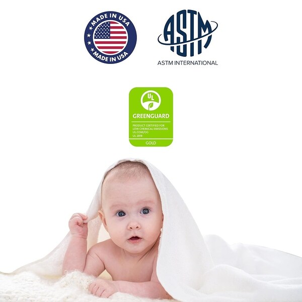 Dream On Me Holly 3-Inch Fiber Baby Crib Mattress 8 Dream On Me Holly 3-Inch Fiber Baby Crib Mattress