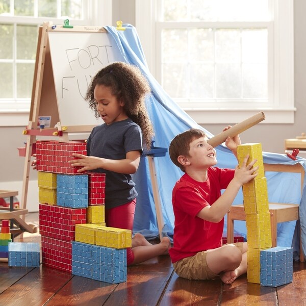 Melissa & Doug Jumbo Cardboard 40-piece Basic Blocks