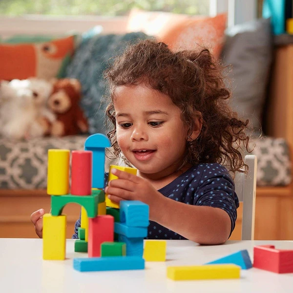 Melissa & Doug Set of 100 Wood Blocks