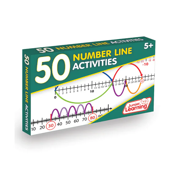 Junior Learning 50 Number Line Activities Learning Set 5 Junior Learning 50 Number Line Activities Learning Set