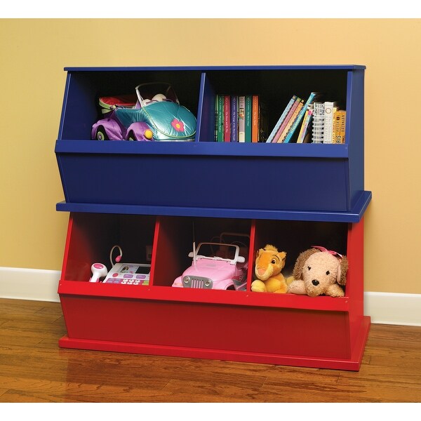 Badger Basket Two Bin Stackable Storage Cubby 23 Badger Basket Two Bin Stackable Storage Cubby