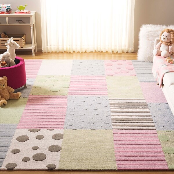 SAFAVIEH Handmade Kids Hilligje Wool Rug