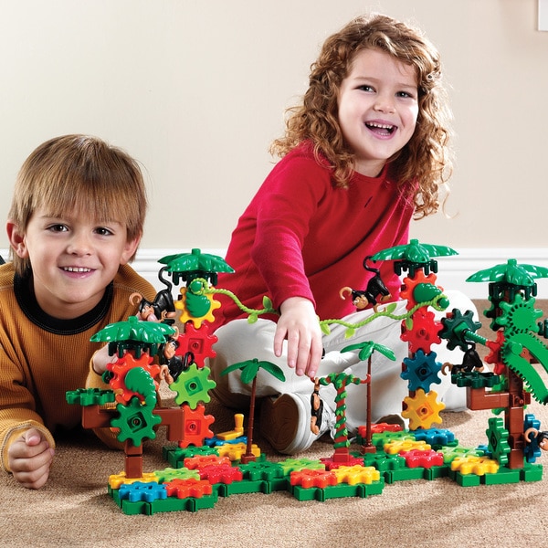 Learning Resources Gears! Gears! Gears! Movin' Monkeys Building Set
